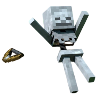 Esqueleto Minecraft - Panel de control